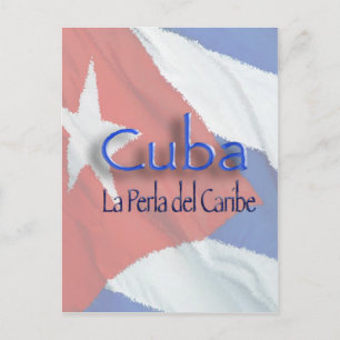 CUBA - La Perla del Caribe Postcard