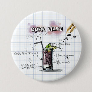 Cuba Libre 7.5 Cm Round Badge