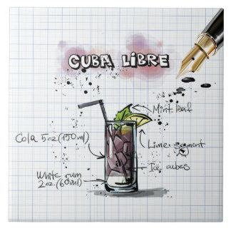Cuba Libre Ceramic Tile