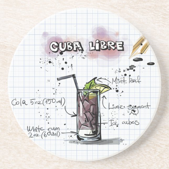 Cuba Libre Coaster (Front)