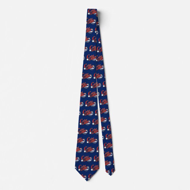 Cuba Libre Motto Tie (Front)