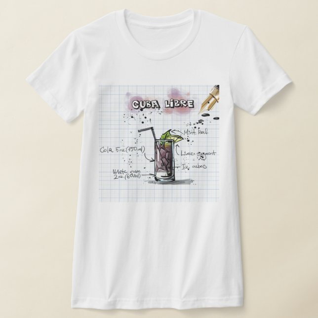 Cuba Libre T-Shirt (Laydown)