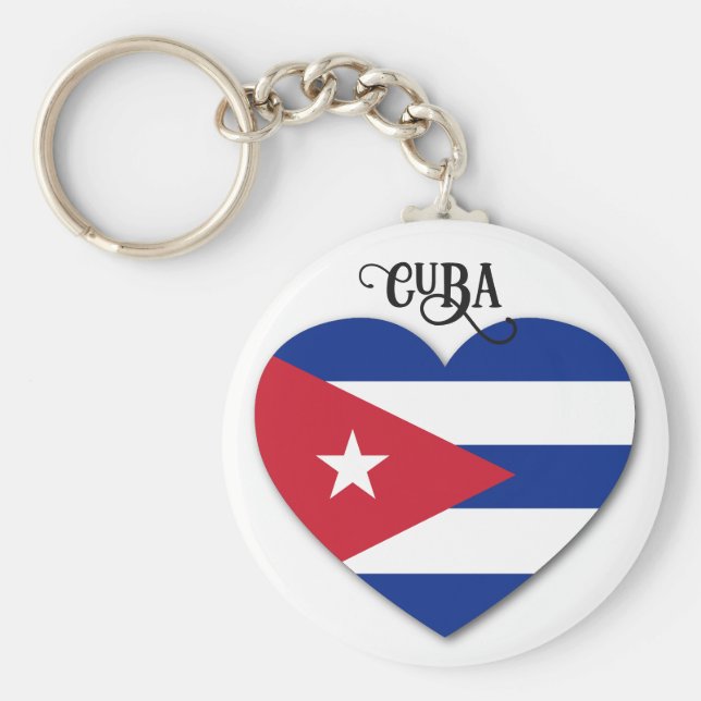 Cuba Love Key Ring (Front)