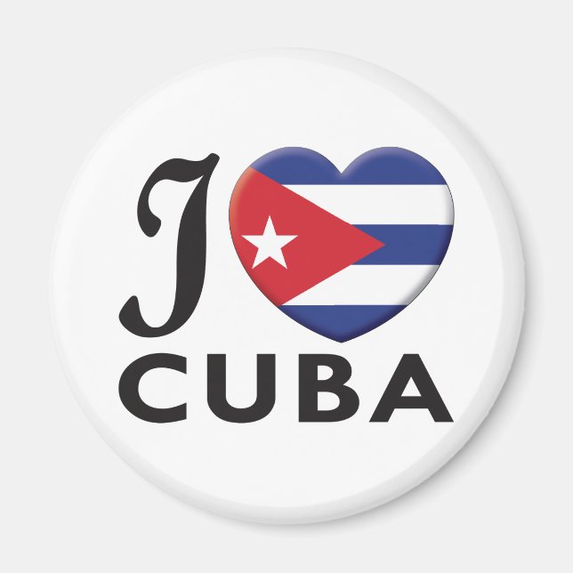 Cuba Love Magnet (Front)