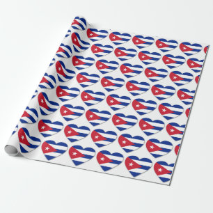 Cuba Love Wrapping Paper