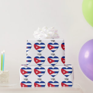 Cuba Love Wrapping Paper