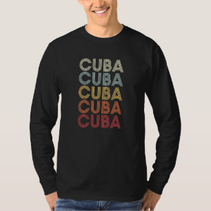 Cuba Missouri Cuba MO Retro Vintage Text T-Shirt