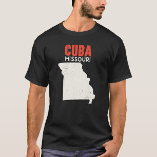 Cuba Missouri USA State America Travel Missourian T-Shirt