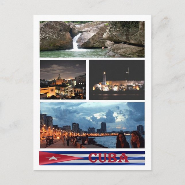 Cuba - Mosaic - Postcard (Front)