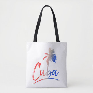 Cuba Palm Tote Bag