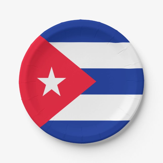 Cuba Paper Plate (Front)
