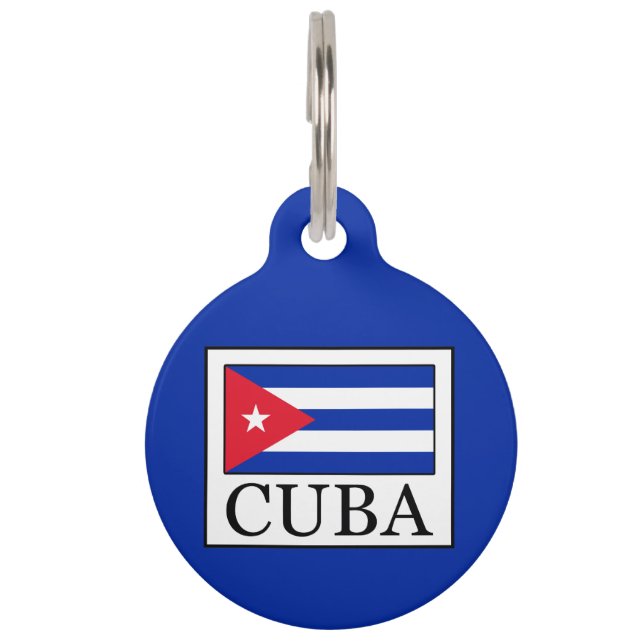Cuba Pet Tag (Front)