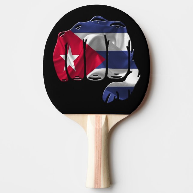 Cuba Ping Pong Paddle (Front)