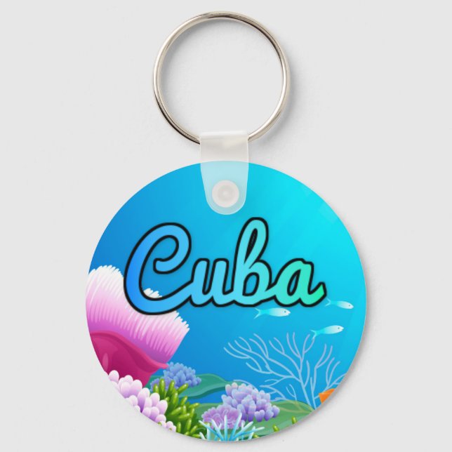 Cuba reef key ring (Front)