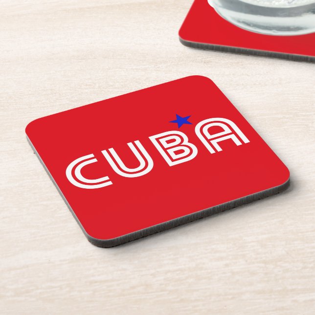 Cuba Retro Coaster (Left Side)
