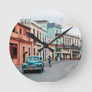 Cuba round clock