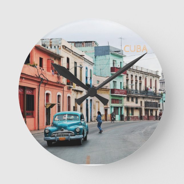Cuba                 round clock (Front)