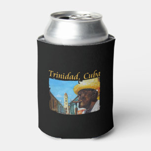 Cuba - Trinidad Cuban Cigar Art Can Cooler