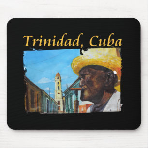 Cuba - Trinidad Cuban Cigar Art Mouse Pad