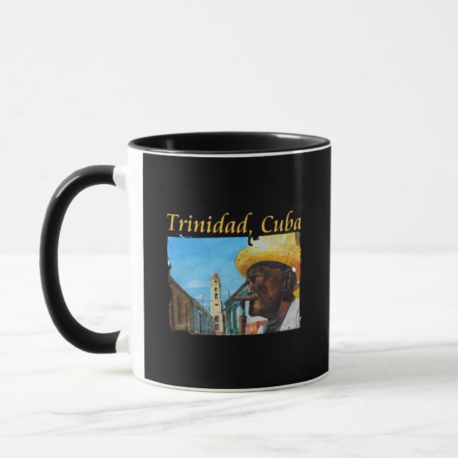 Cuba - Trinidad Cuban Cigar Art Mug (Left)