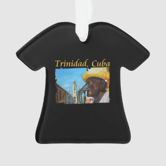 Cuba - Trinidad Cuban Cigar Art Ornament