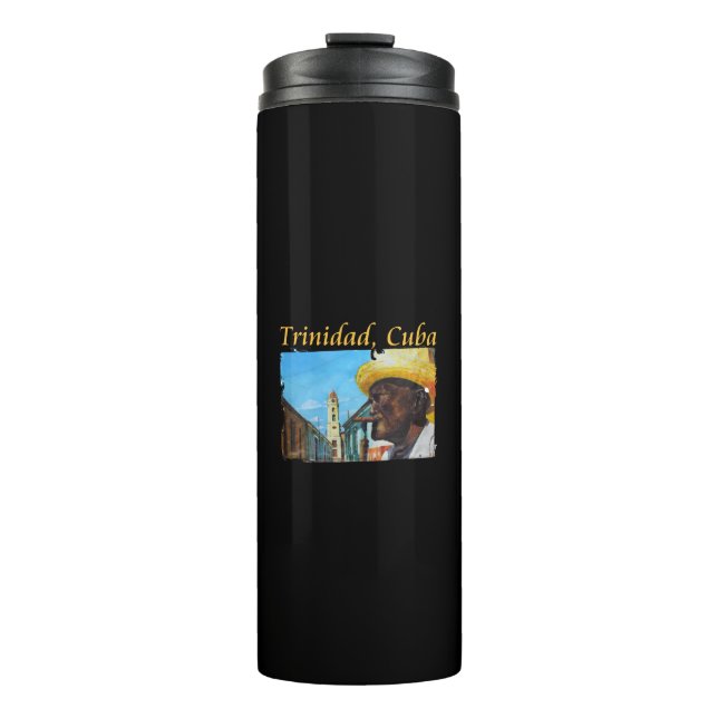 Cuba - Trinidad Cuban Cigar Art Thermal Tumbler (Front)