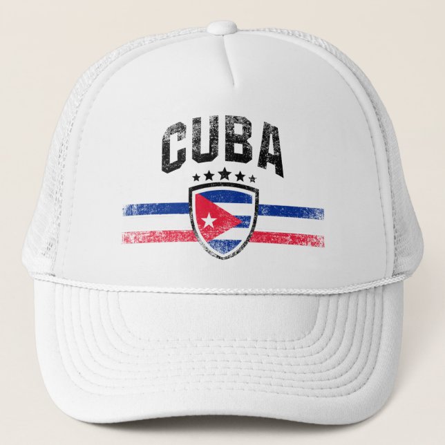 Cuba Trucker Hat (Front)