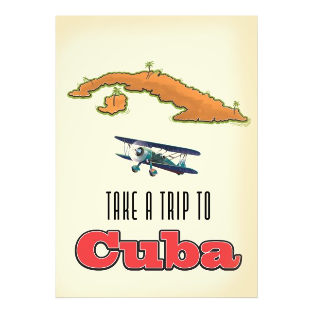 Cuba Vacation poster (Front)