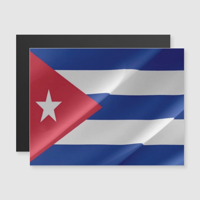 Cuba - Waving Flag - (Front/Back)