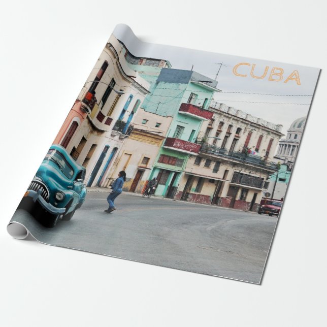 Cuba    wrapping paper (Unrolled)