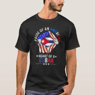 Cuban American America Pride Foreign Country Cuba T-Shirt