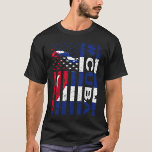 Cuban American Flag Cuba USA Pride T-Shirt