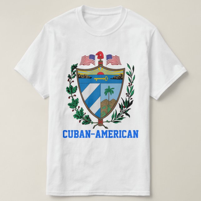 Cuban-American T-Shirt (Design Front)