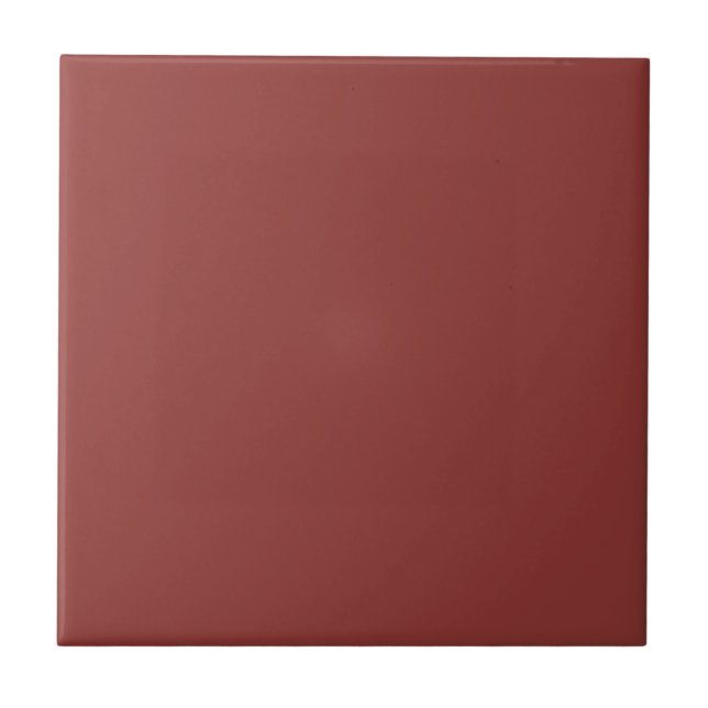 Cuban Bolero Red Square Kitchen and Bathroom Ceramic Tile (Front)