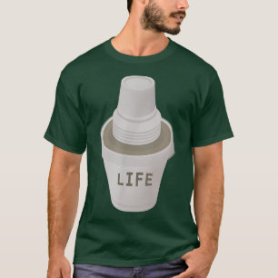 Cuban Cafecito Colada Is Life  T-Shirt
