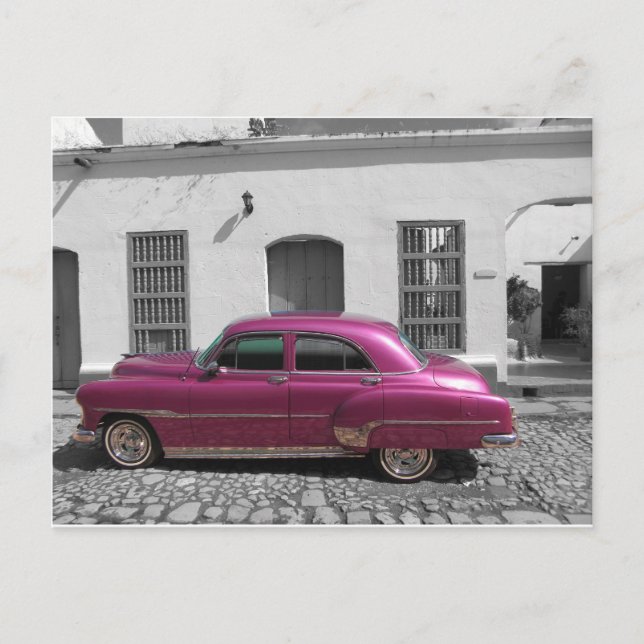 Cuban Cars 4 Postcard (Front)