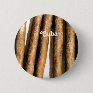 Cuban Cigars 6 Cm Round Badge