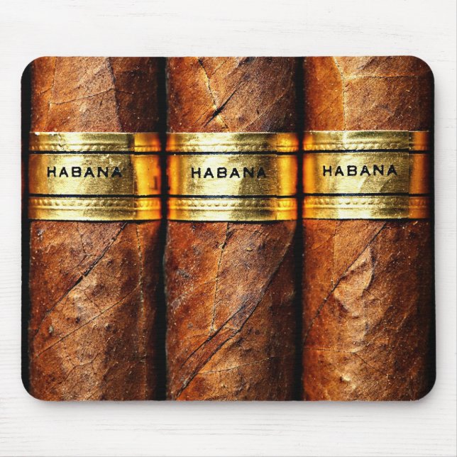 Cuban Cigars Habana Mousepad (Front)