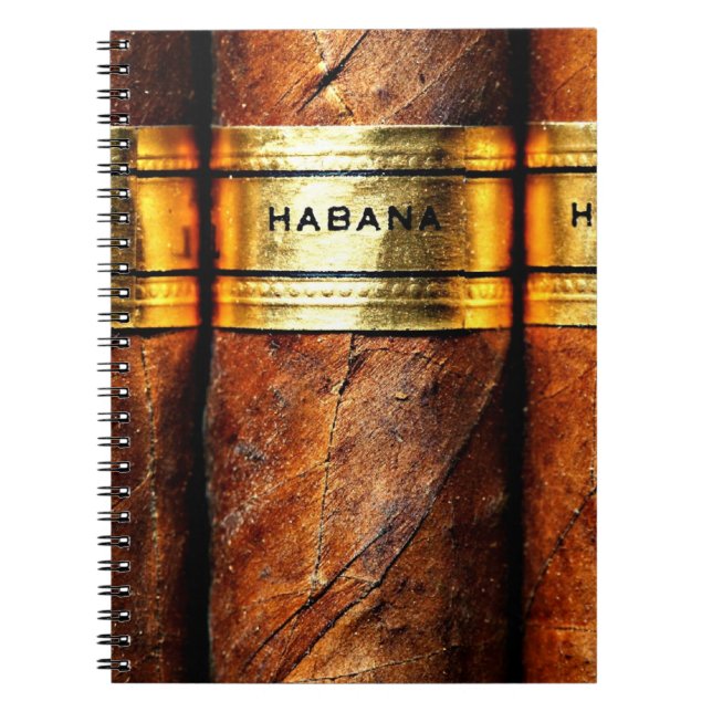 Cuban Cigars Habana Notebook (Front)