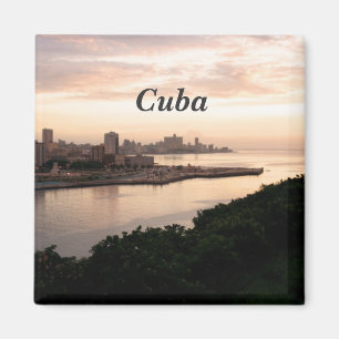 Cuban Cityscape Magnet