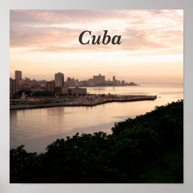 Cuban Cityscape Poster (Front)