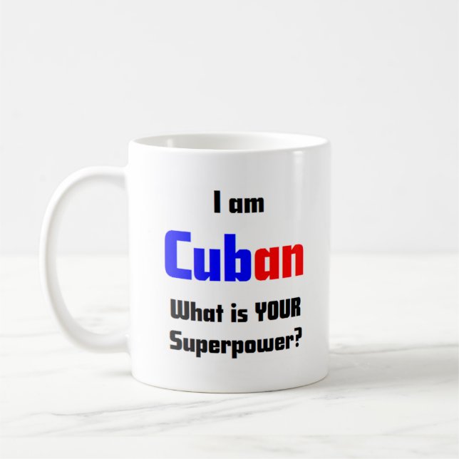 cuban coffee mug (Left)