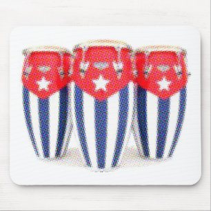 Cuban Congas Mouse Pad