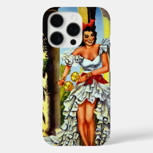 Cuban Dancer Vintage Travel iPhone 16 Pro Case