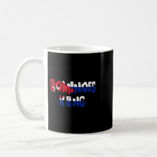 Cuban Dominoes King Domino Cuba Flag T Shirt Coffee Mug