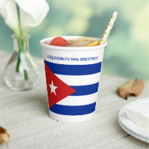 Cuban Flag Birthday Party