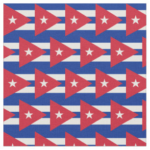 Cuban Flag & Cuba Trendy Fabric /fashion