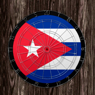 Cuban Flag Dartboard & Cuba / game board