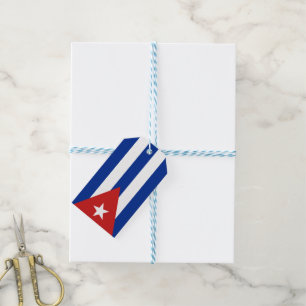 Cuban Flag Gift Tags