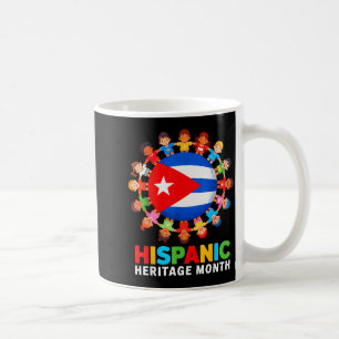 Cuban Flag Hispanic Heritage Month Cuba Boy Girl K Coffee Mug